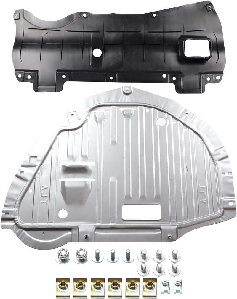 MISIOEK Engine Splash Shield Guard Compatible with 2017-2020 Honda CRV, Replace 74112-TLA-A01 74112TLAA01, Front Engine Case Guard Under Car Shield Cover - Image 4